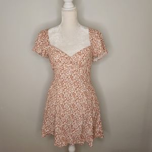 Abercrombie, Floral Dress, Red